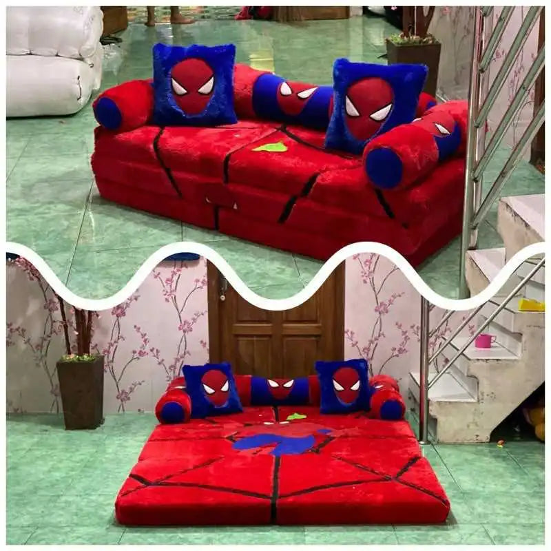 Sofá Cama Infantil Dobrável 2 em 1 - Aventura e Conforto com Personagens Favoritos! Últimas Unidades em Promoção!